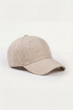 Silano Linen Cap Khaki