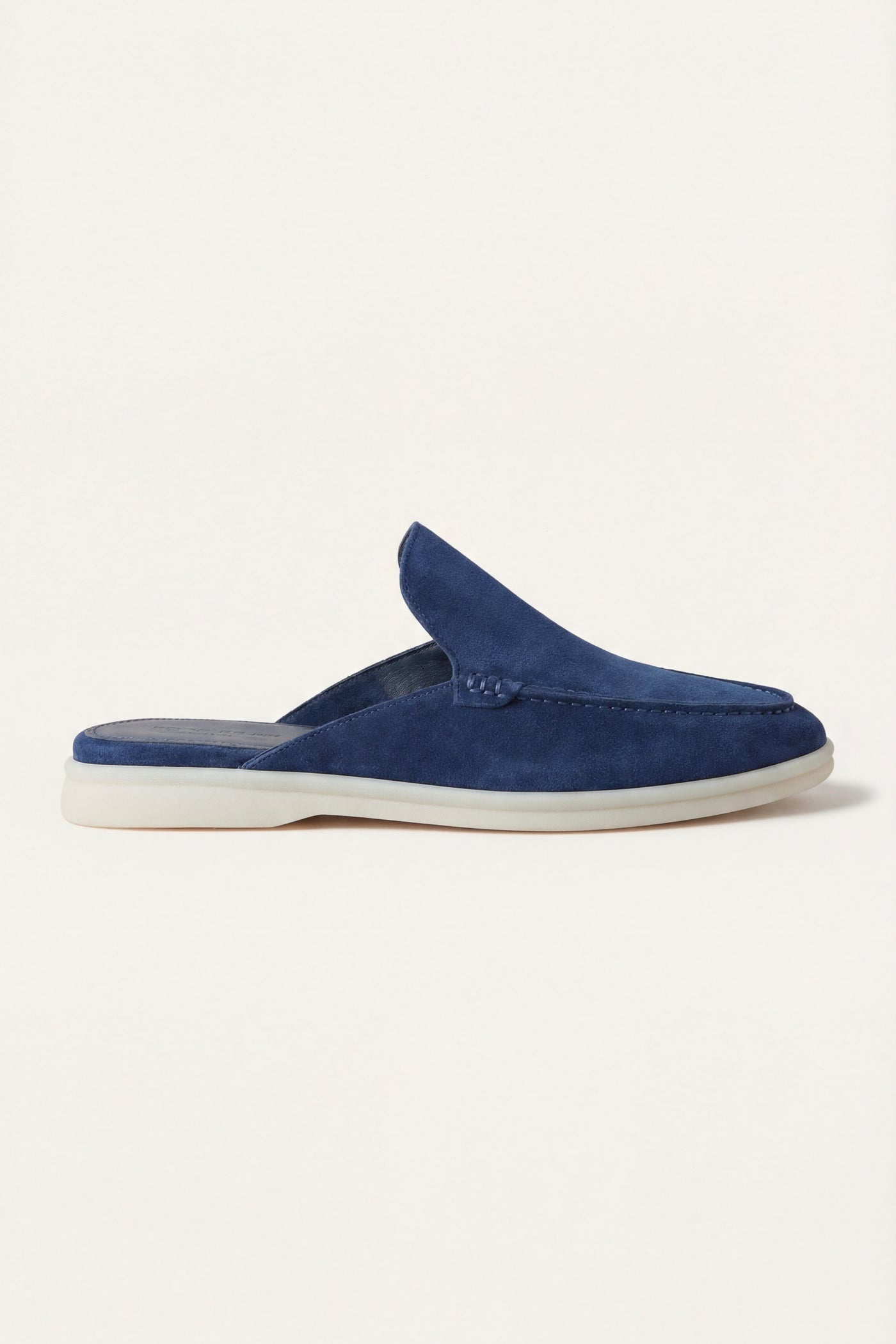 Torino Leather Mule Blue