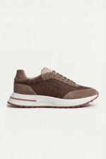 Rivaro Mesh Sneaker Dark Brown