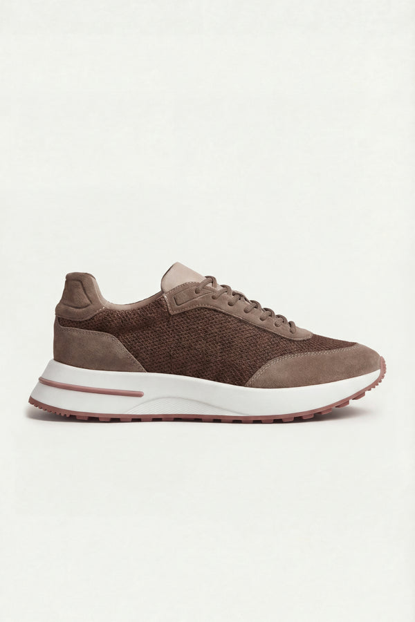 Rivaro Mesh Sneaker Dark Brown