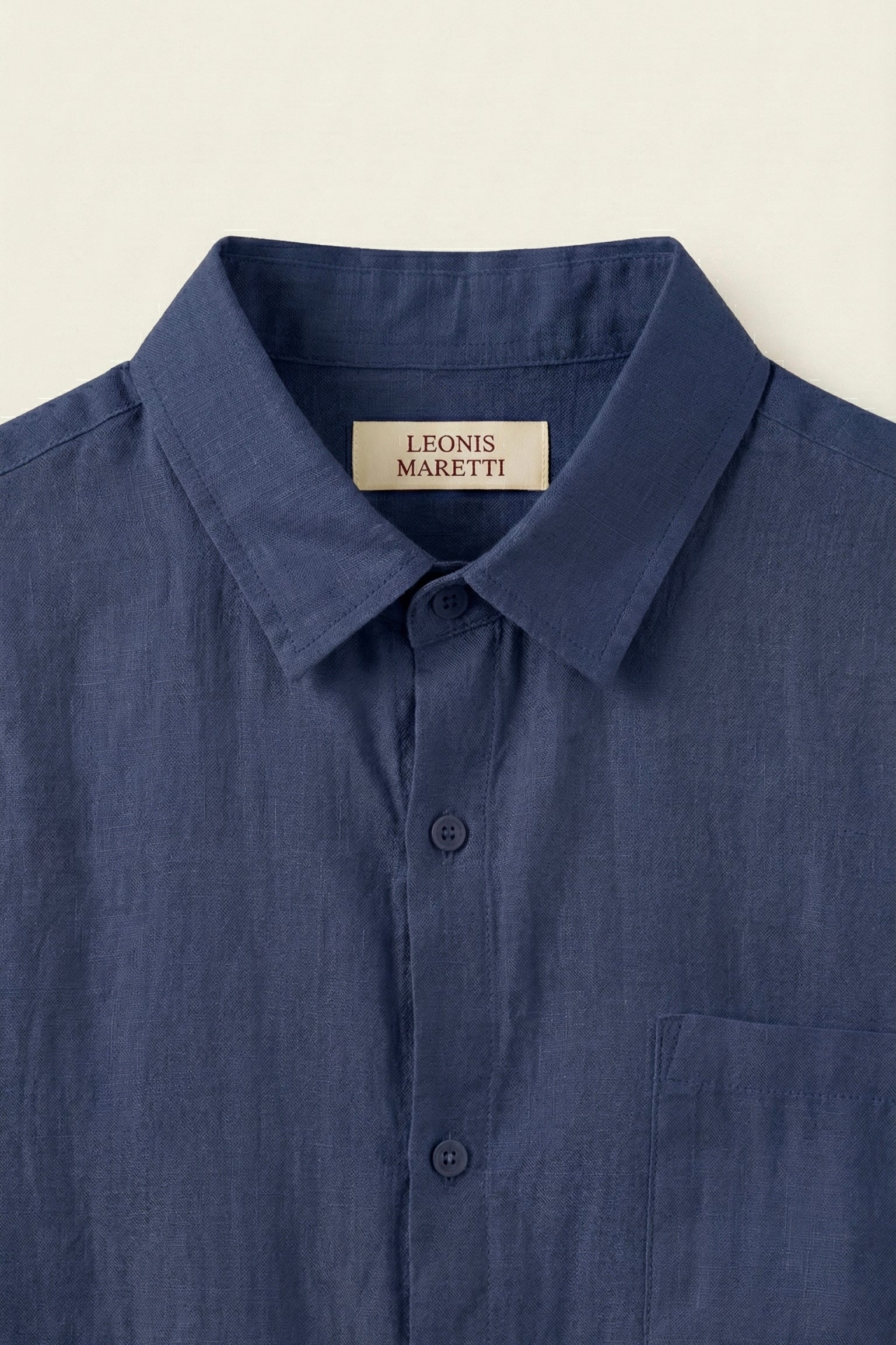 Torino Linen Shirt Blue