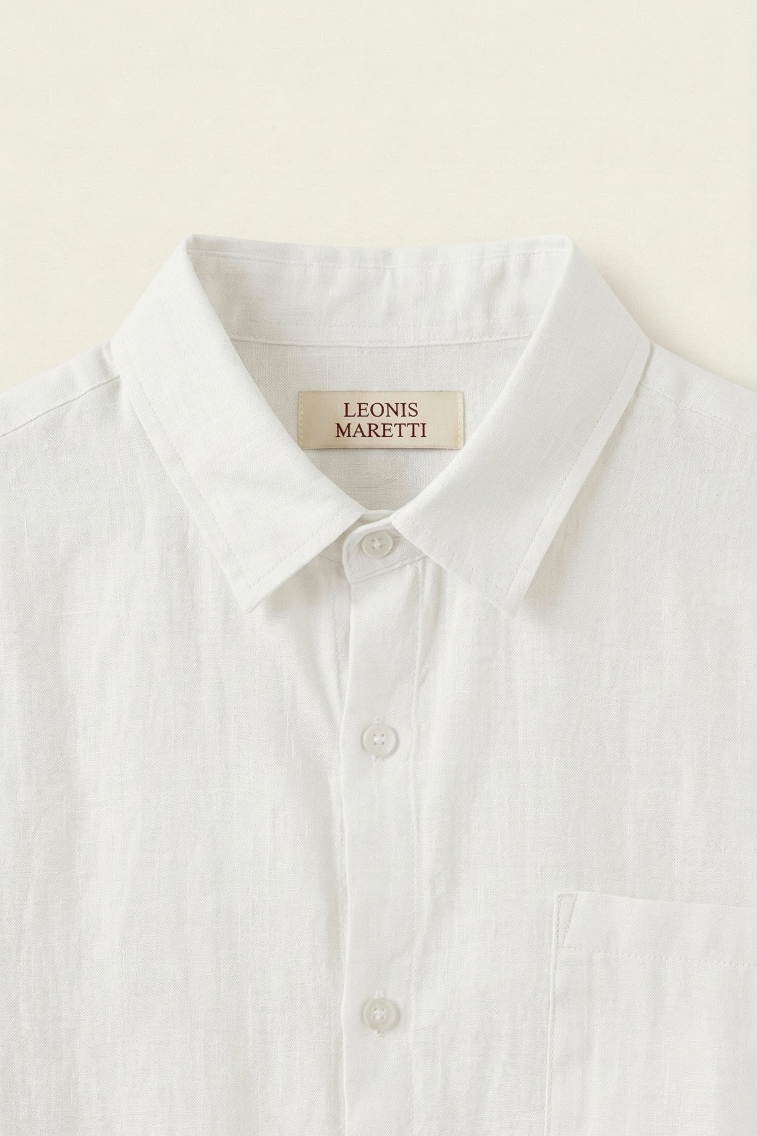 Torino Linen Shirt White