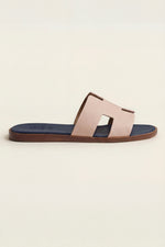 Arezzo Leather Sandal Pink