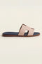 Arezzo Leather Sandal Pink