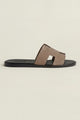 Matera Suede Sandal Taupe
