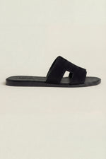 Matera Suede Sandal Black