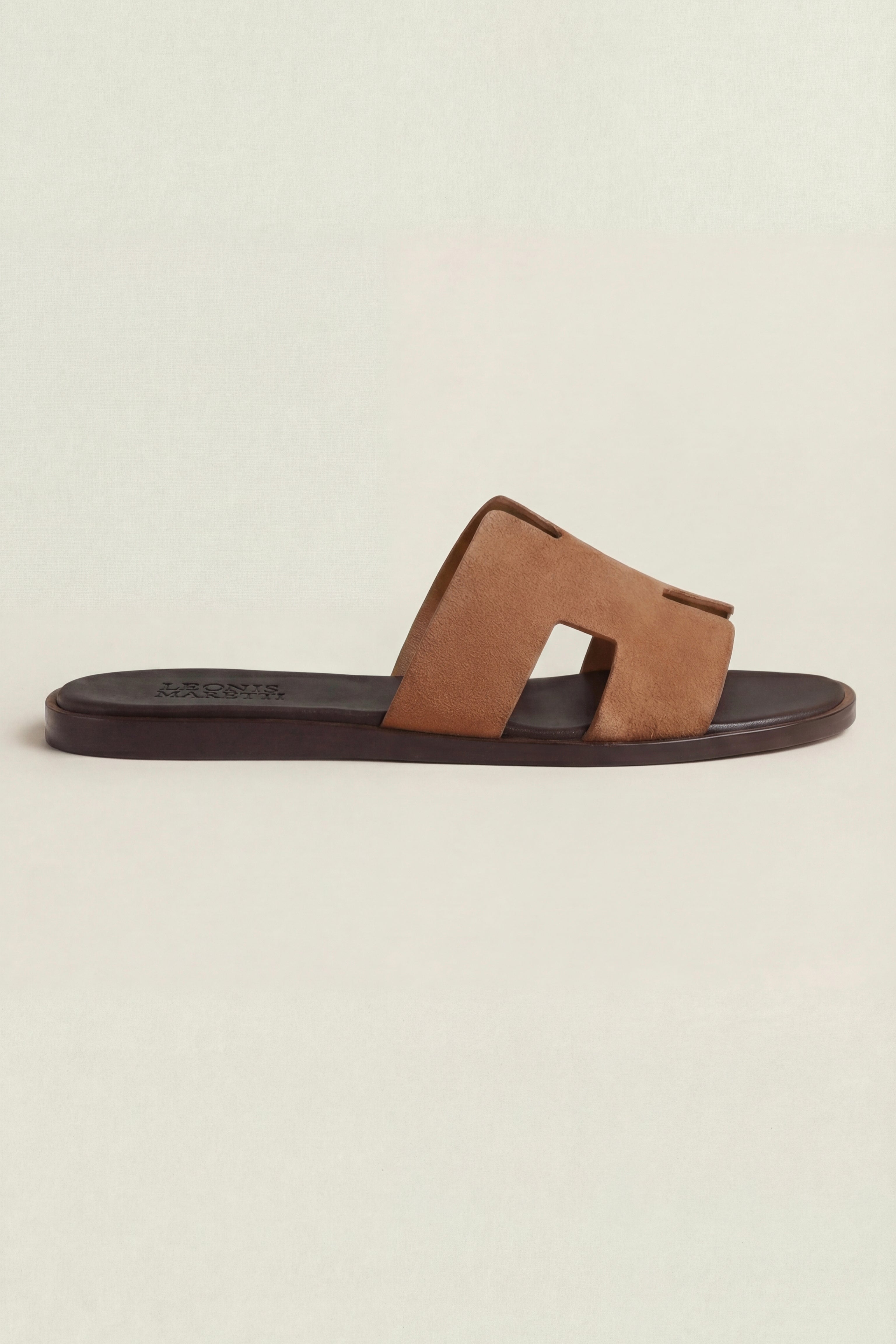 Matera Suede Sandal Brown