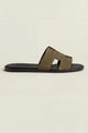 Matera Suede Sandal Olive