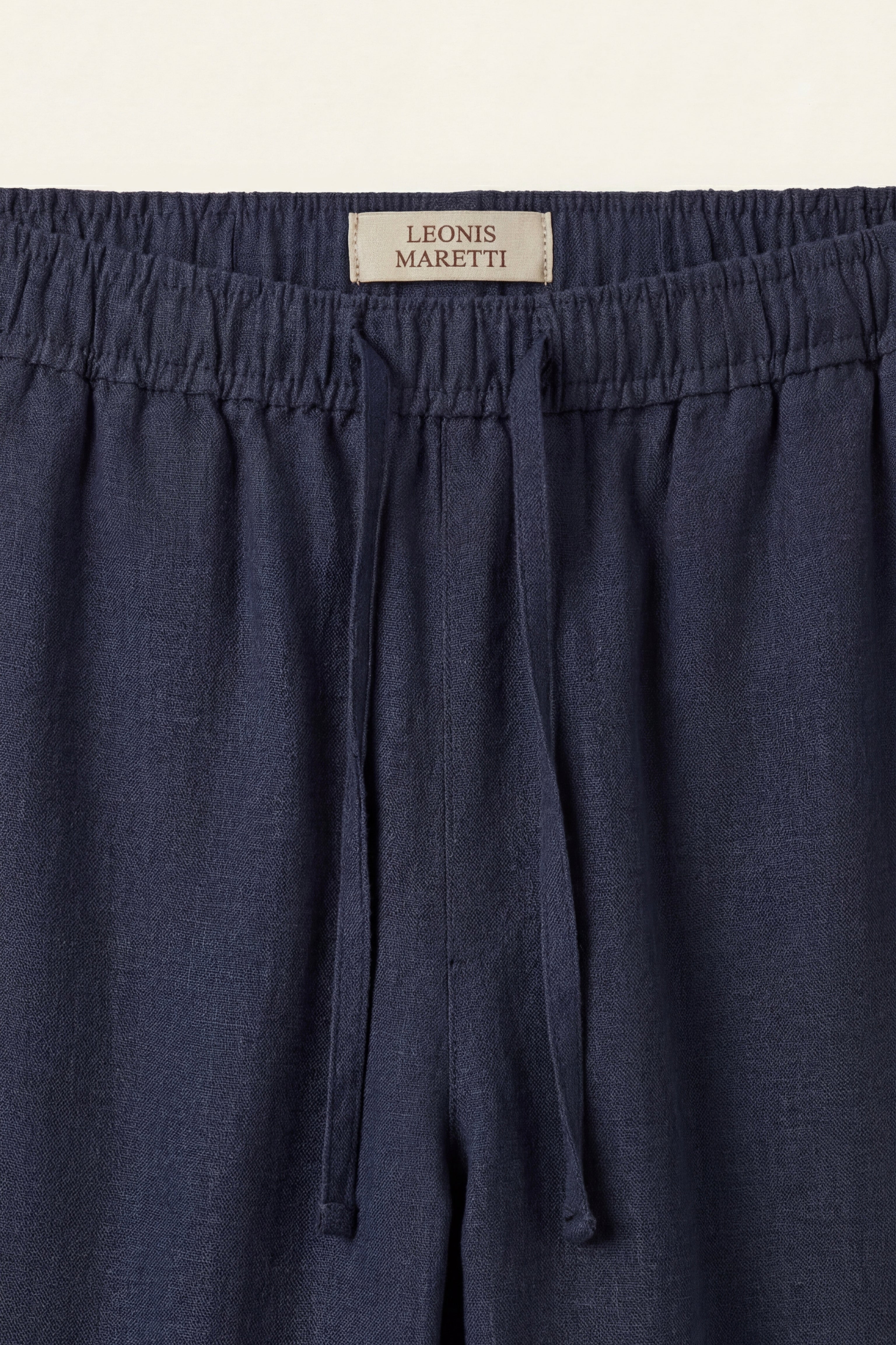 Catania Linen Pantalon Blue