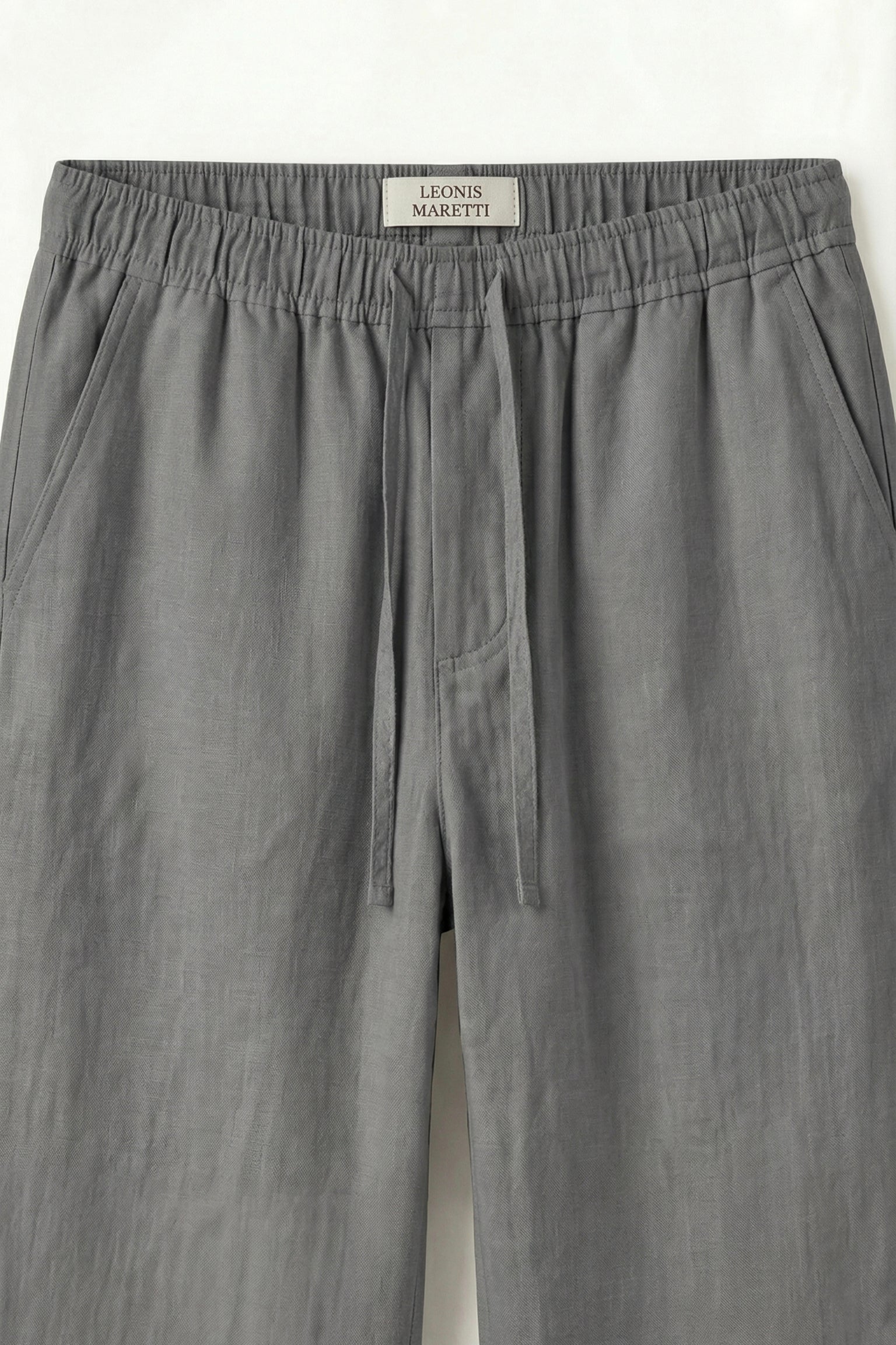 Novara Linen Pantalon Grey