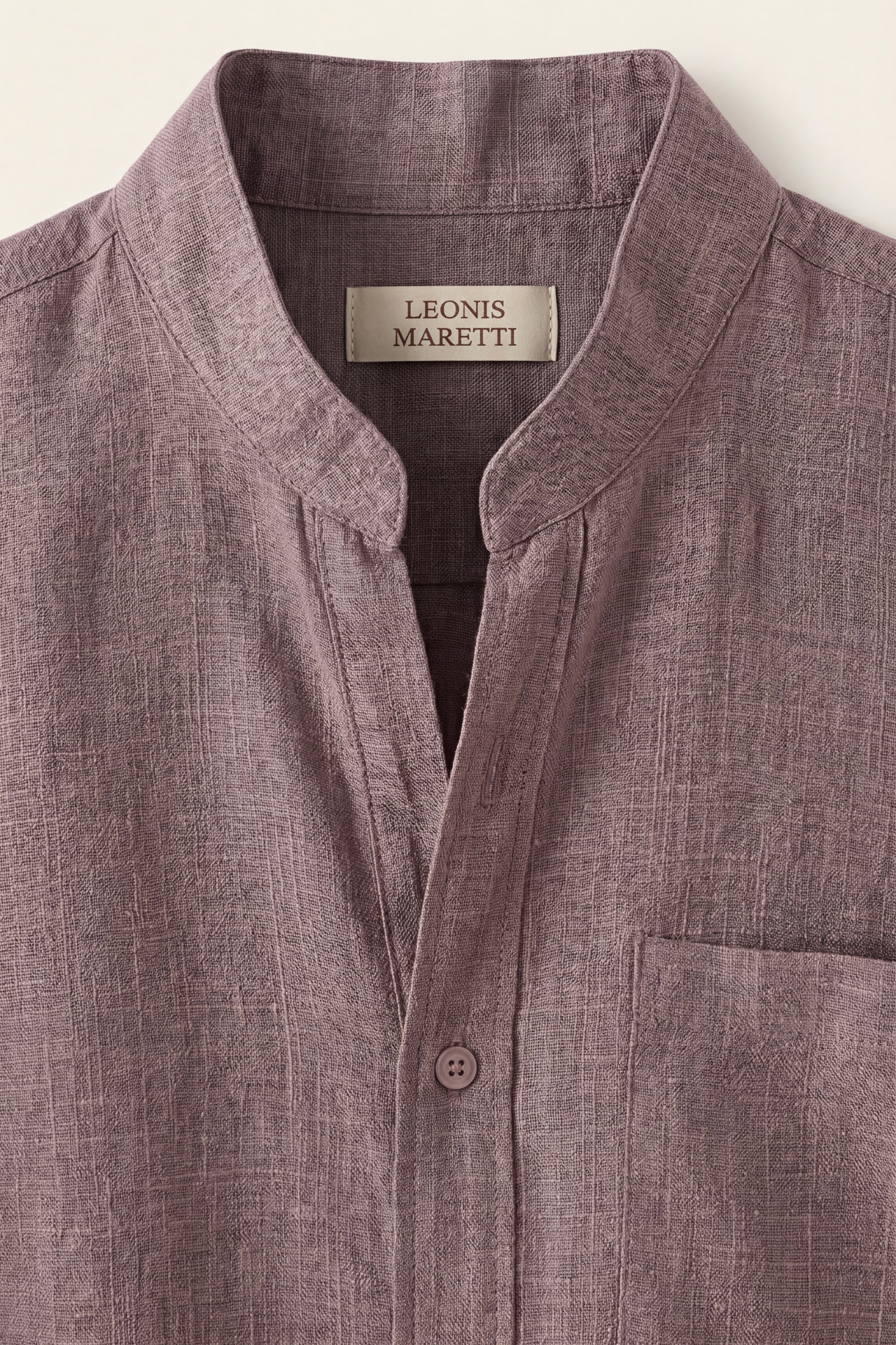 Treviso Linen Short Sleeve Purple