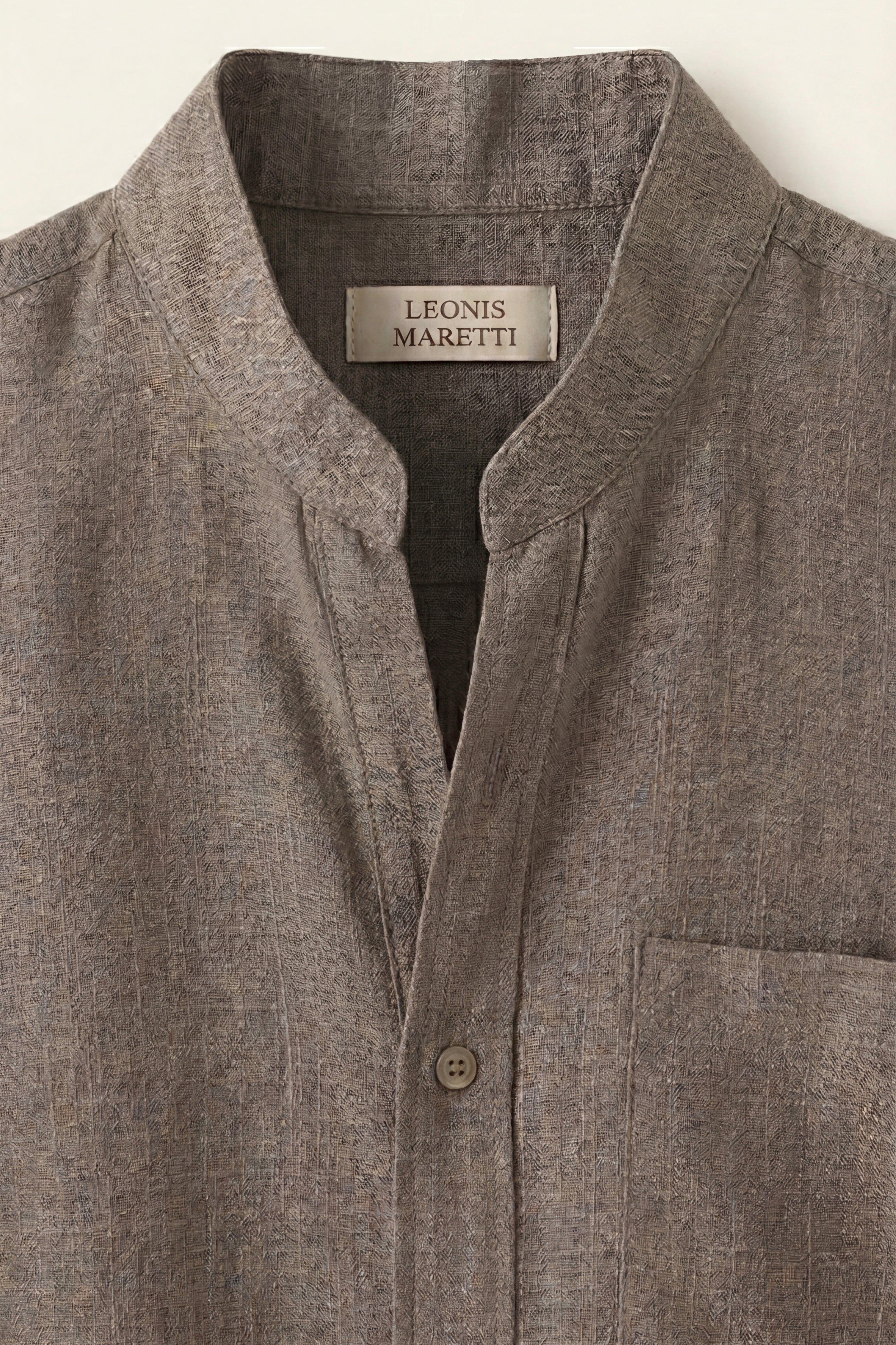 Treviso Linen Short Sleeve Taupe