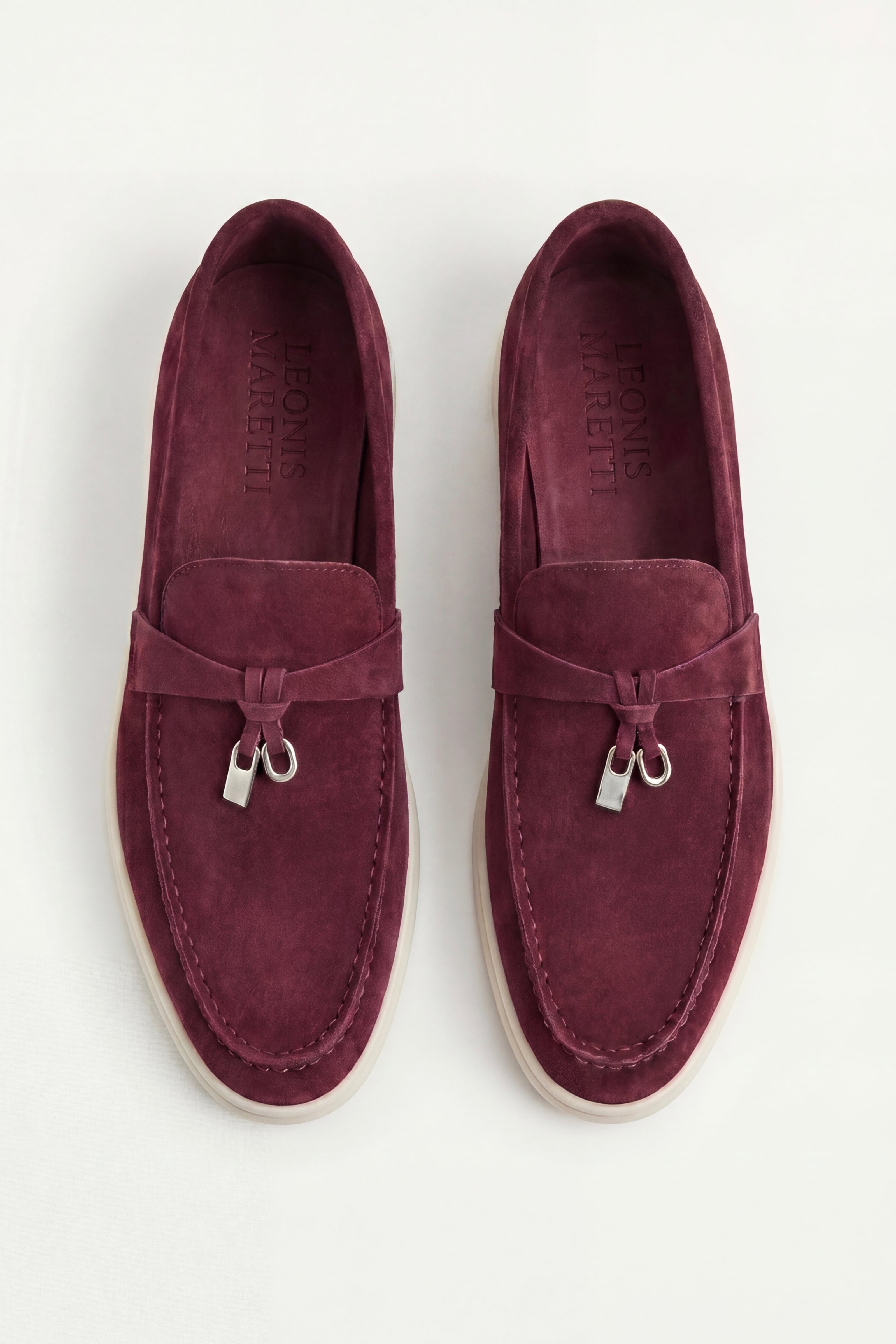 Leonis Buckle Loafer Burgundy Wine