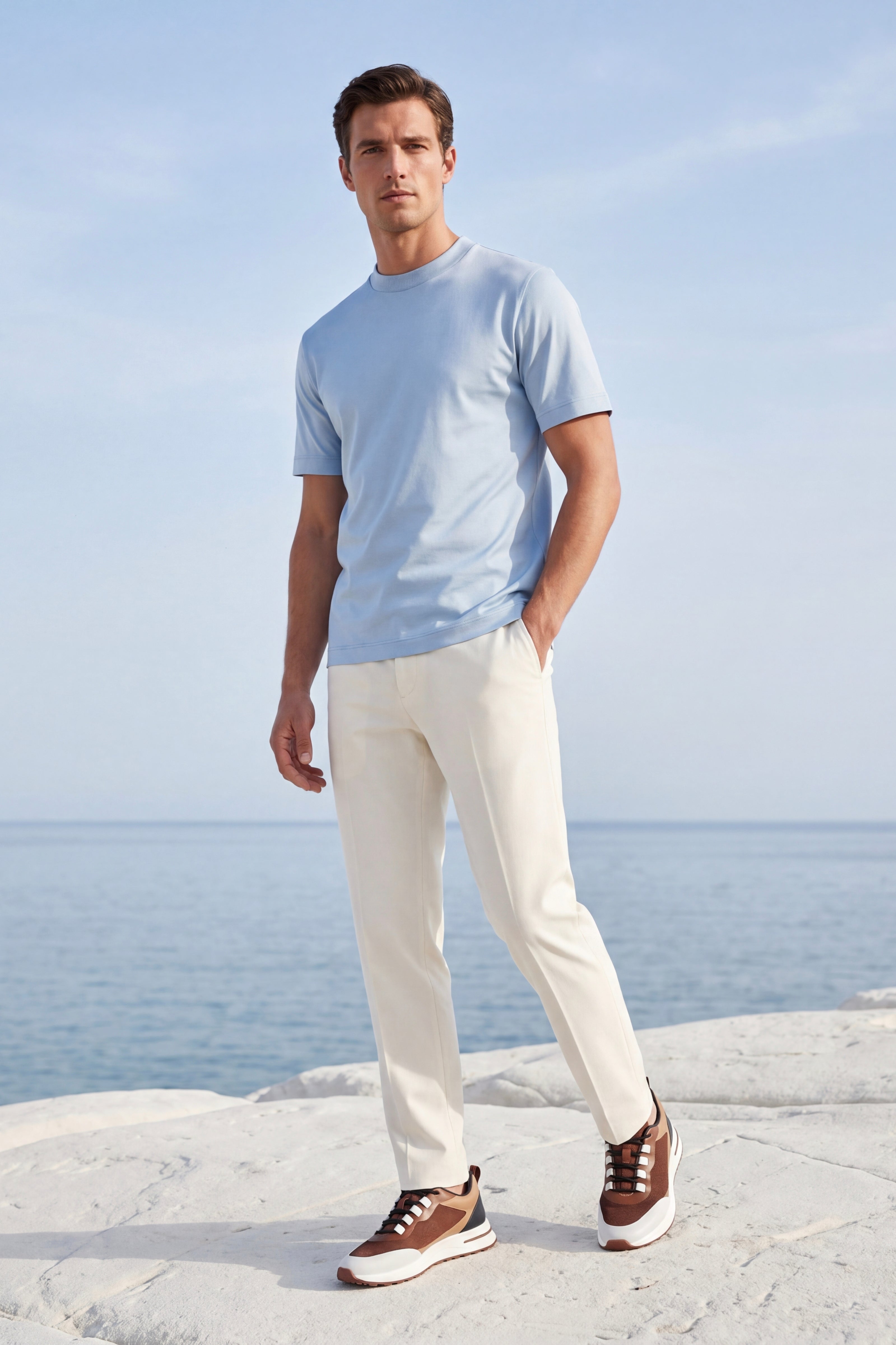 Eterna Tee Ocean Blue