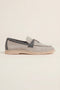 Avenza Buckle Loafer Light Grey