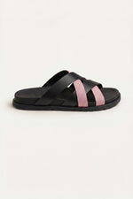 Tuscana Sandal Black/Pink