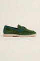Avenza Buckle Loafer Forest Green