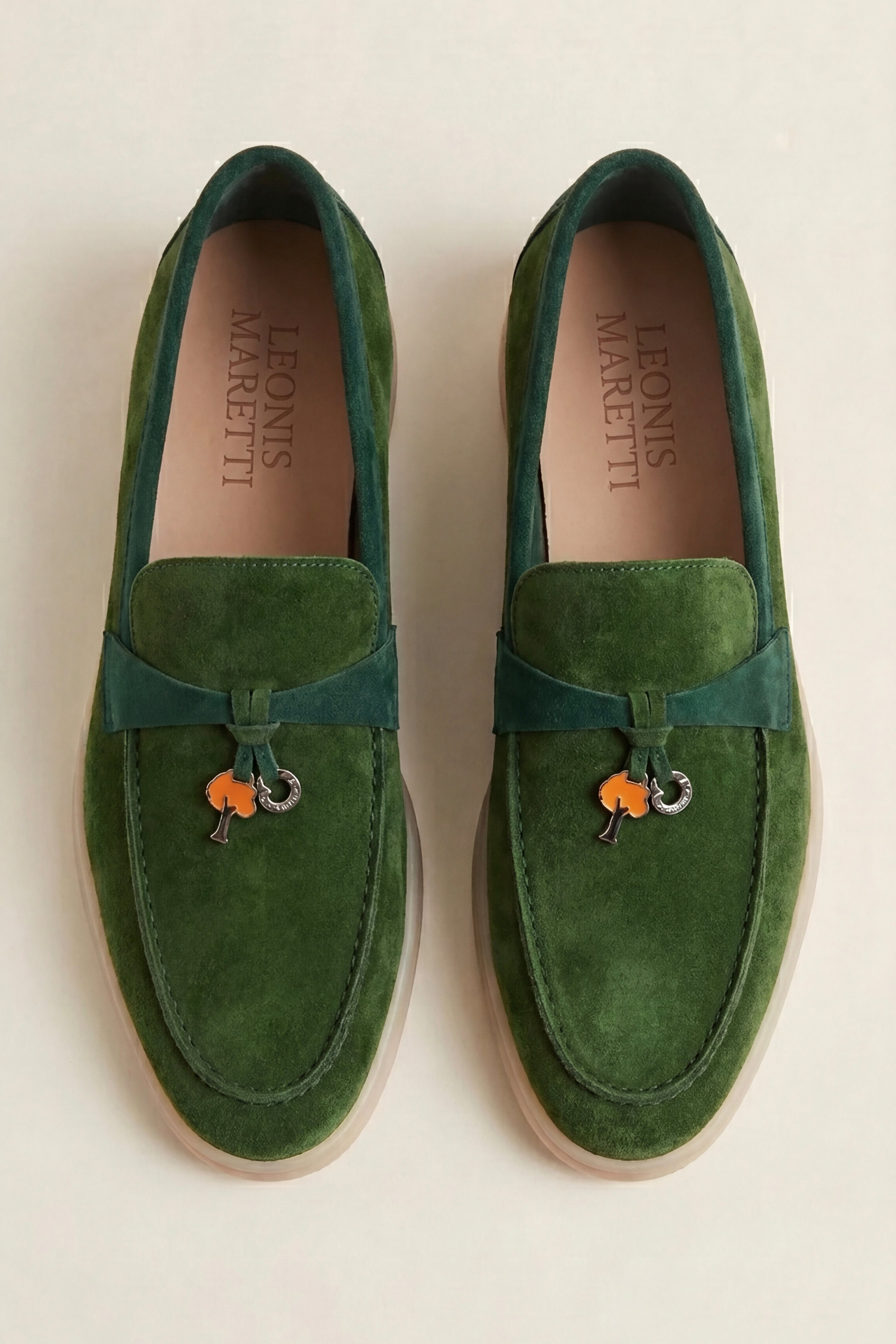 Avenza Buckle Loafer Forest Green