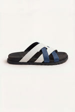 Tuscana Sandal White/Navy