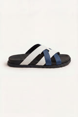 Tuscana Sandal White/Navy
