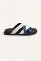 Tuscana Sandal White/Navy