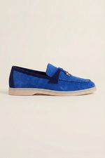 Avenza Buckle Loafer Royal Blue
