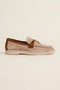 Avenza Buckle Loafer Beige