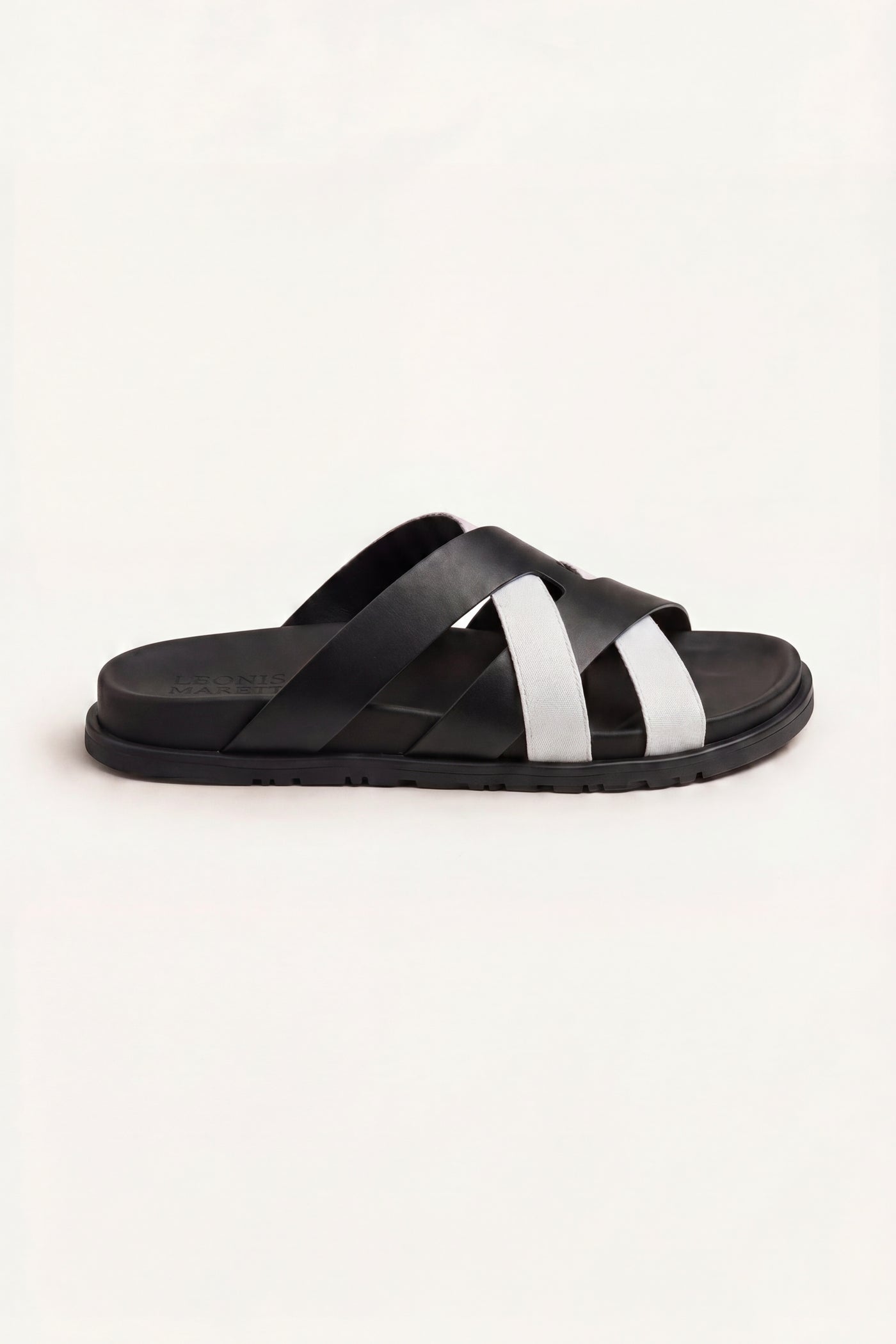 Tuscana Sandal Black/White