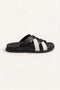 Tuscana Sandal Black/White