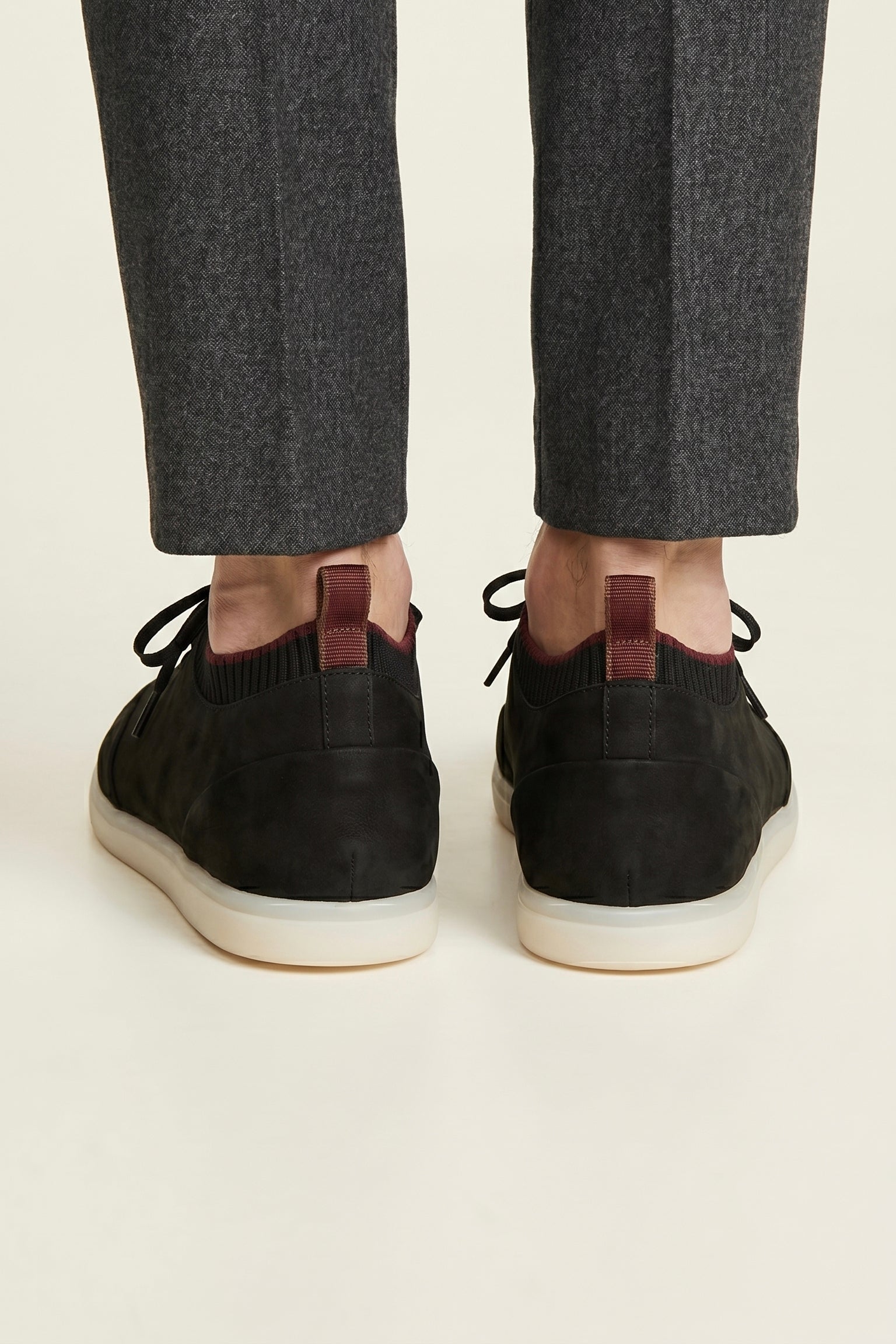 Solano Suede Slip-On Black