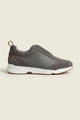 Solano Leather Slip-On Grey