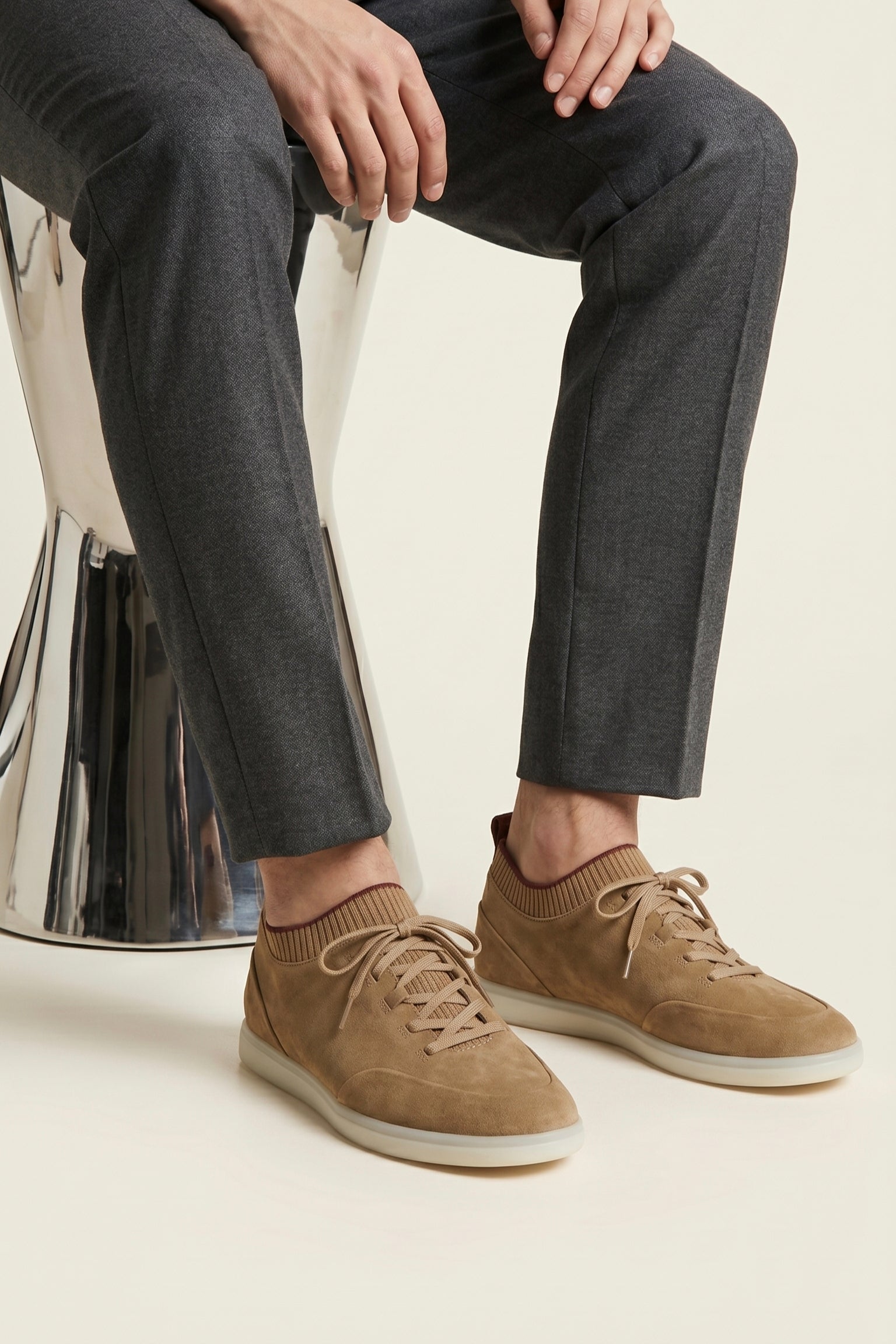 Solano Suede Slip-On Camel