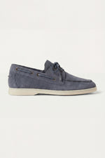Marina Yacht Walk Suede Loafer Blue