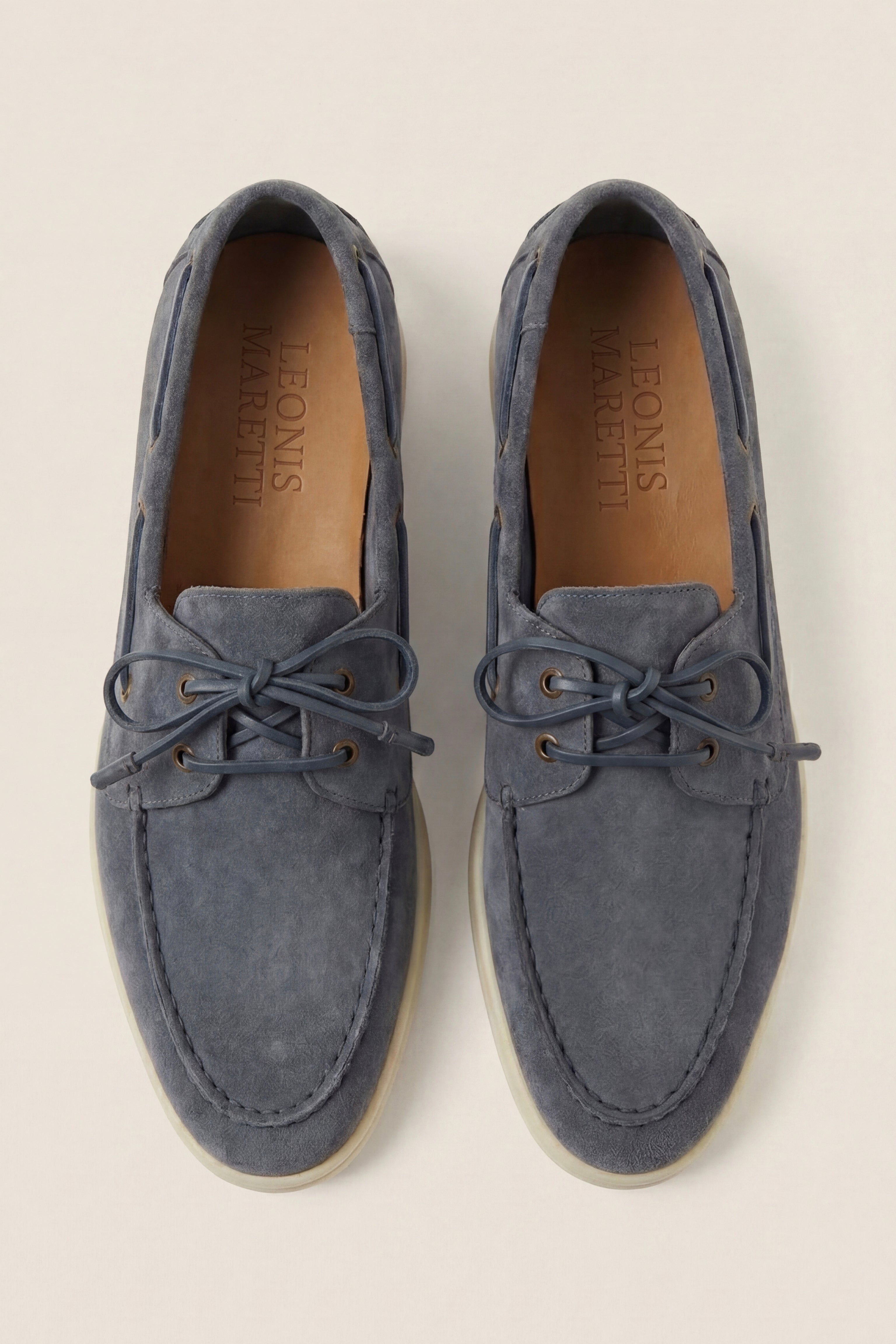 Marina Yacht Walk Suede Loafer Blue