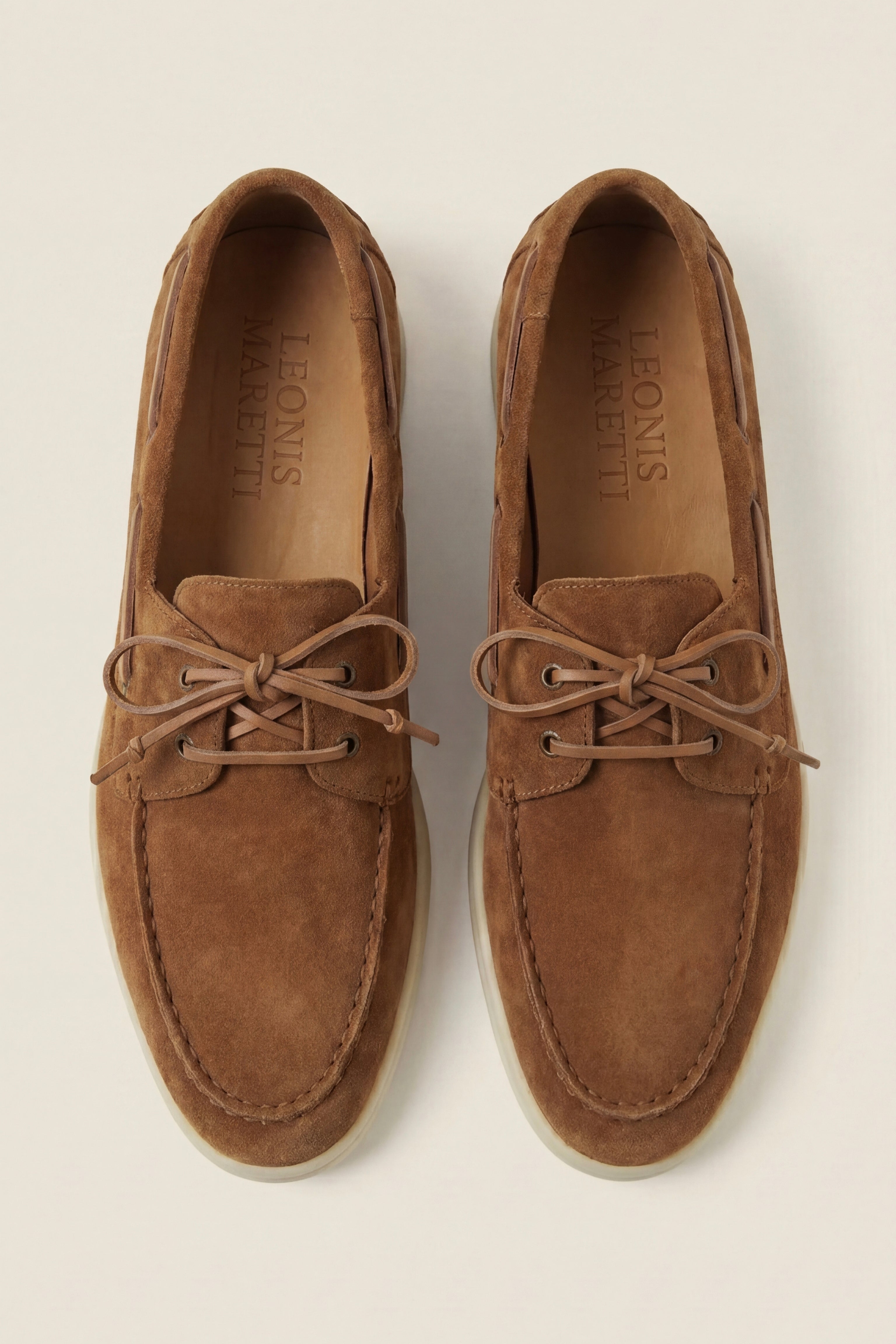 Marina Yacht Walk Suede Loafer Brown