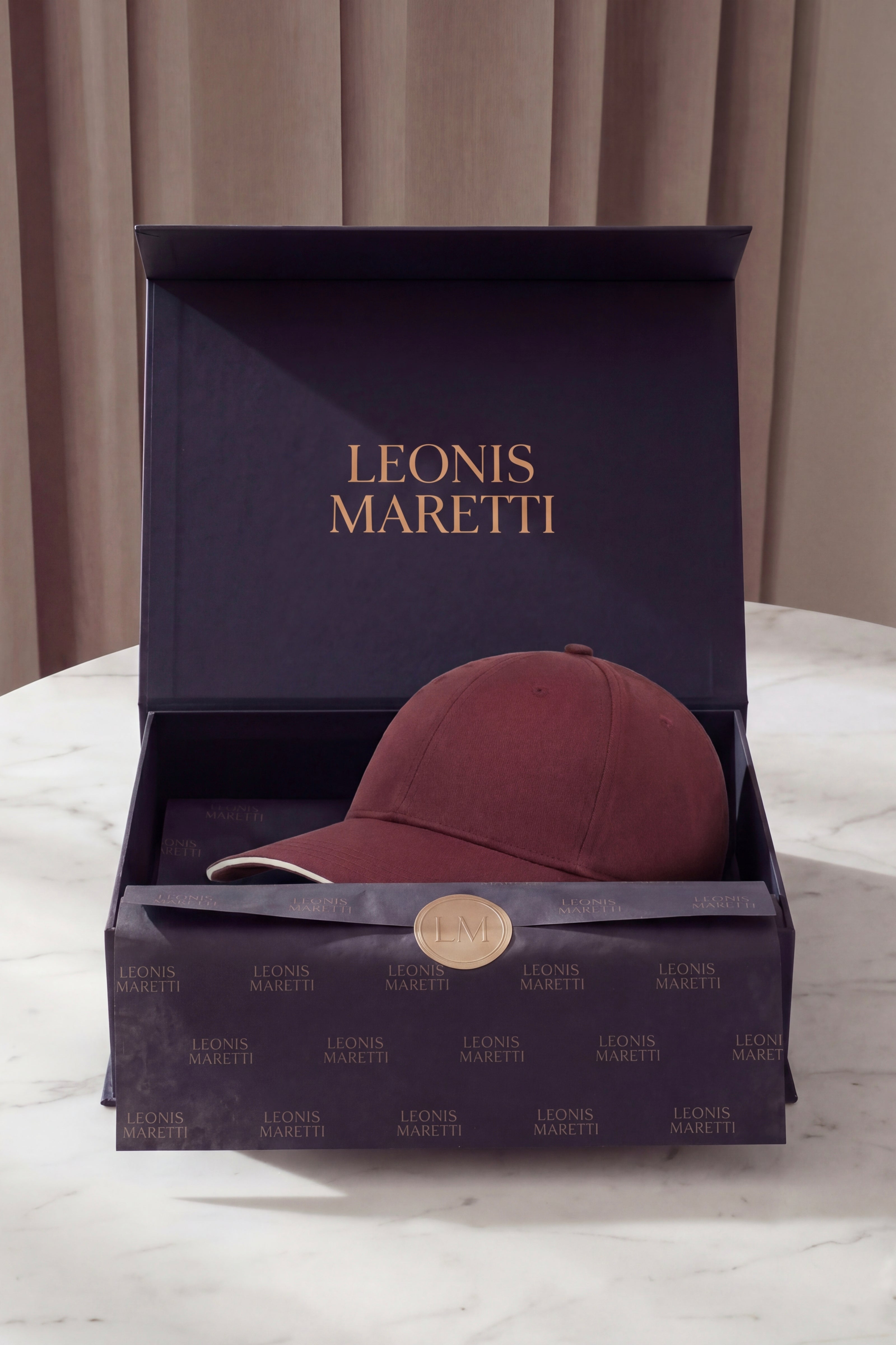 Rivano Cap Burgundy