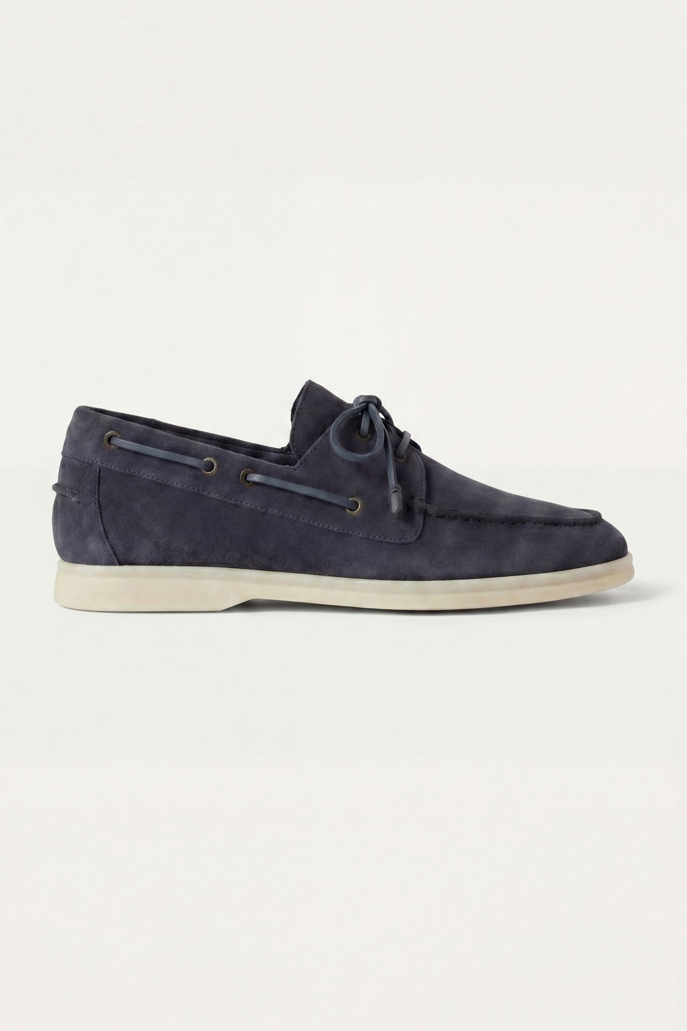 Marina Yacht Walk Suede Loafer Navy
