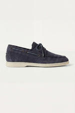 Marina Yacht Walk Suede Loafer Navy