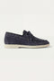 Marina Yacht Walk Suede Loafer Navy