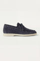 Marina Yacht Walk Suede Loafer Navy