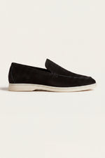 Leonis Suede Loafers Black