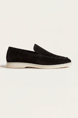 Leonis Suede Loafers Black