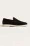 Leonis Suede Loafers Black