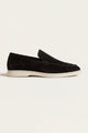 Leonis Suede Loafers Black