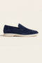 Leonis Suede Loafers Navy