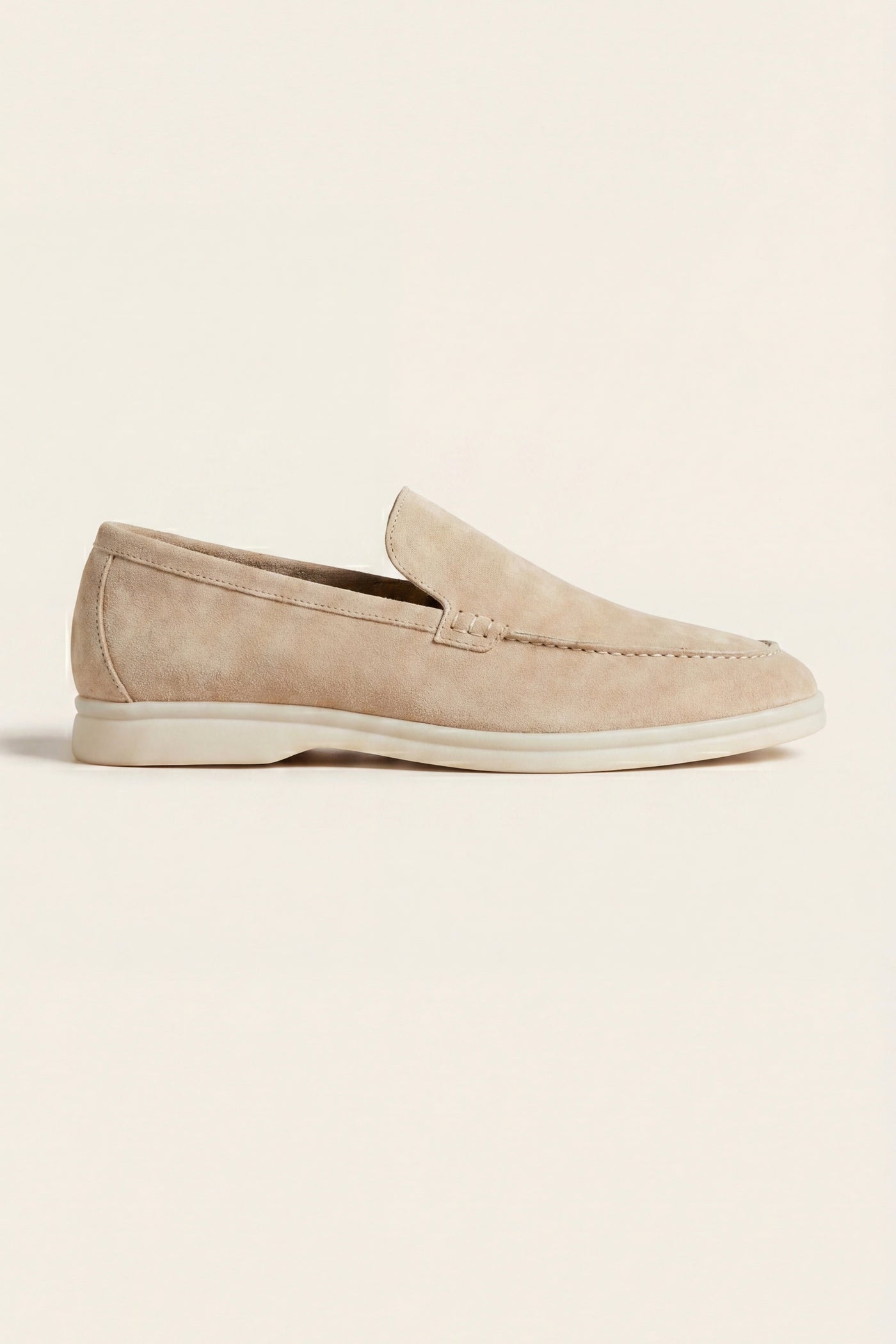 Leonis Suede Loafers Beige