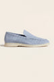 Leonis Suede Loafers Light Blue