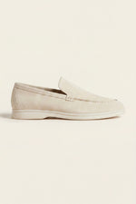 Leonis Suede Loafers Cream