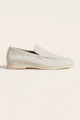 Leonis Suede Loafers Off White