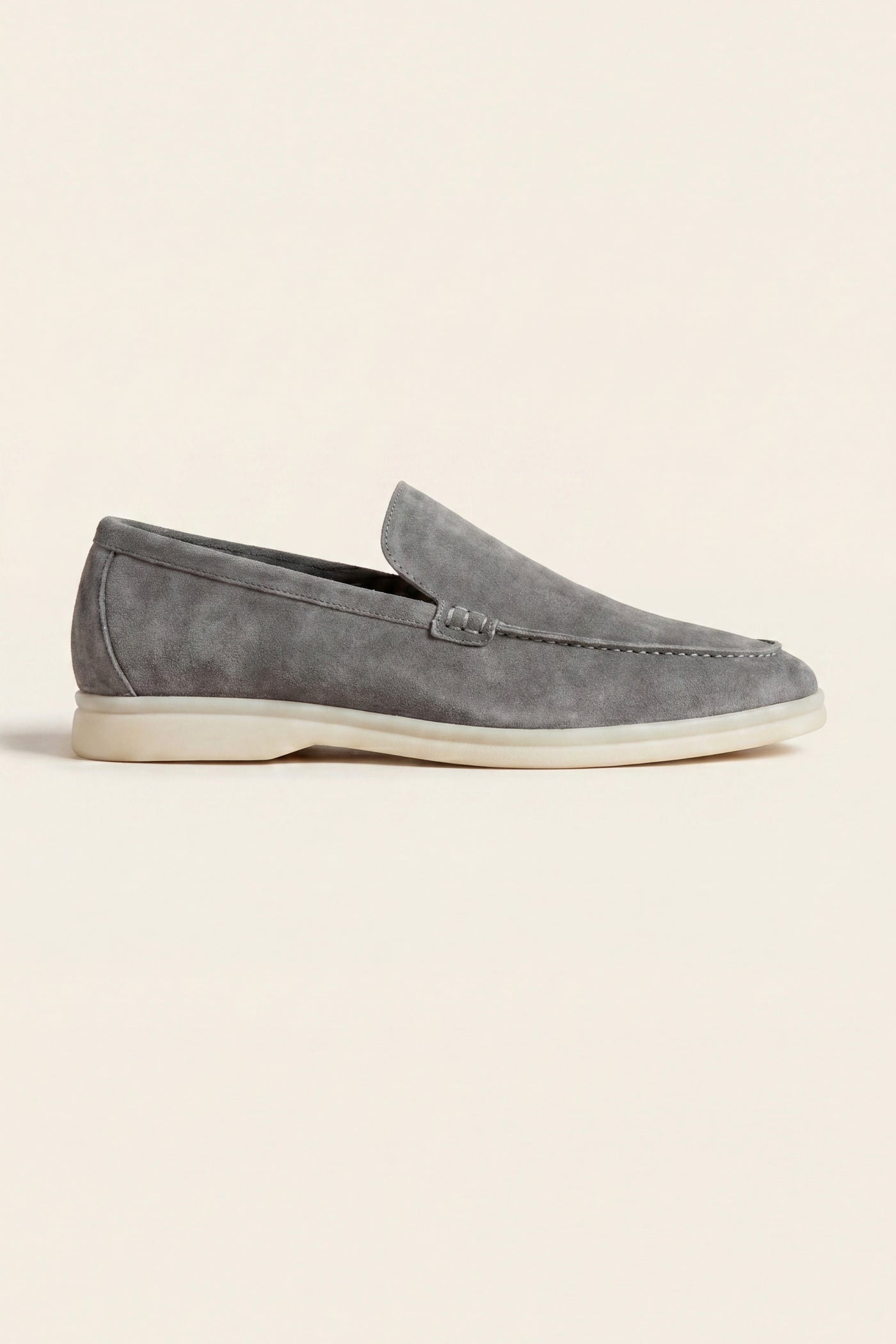 Leonis Suede Loafers Grey